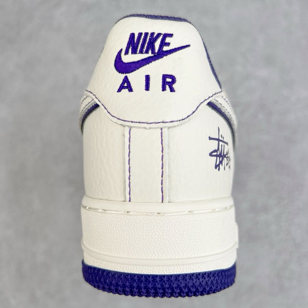 Stussy x Nike Air force 1’07 Low Off White Purple