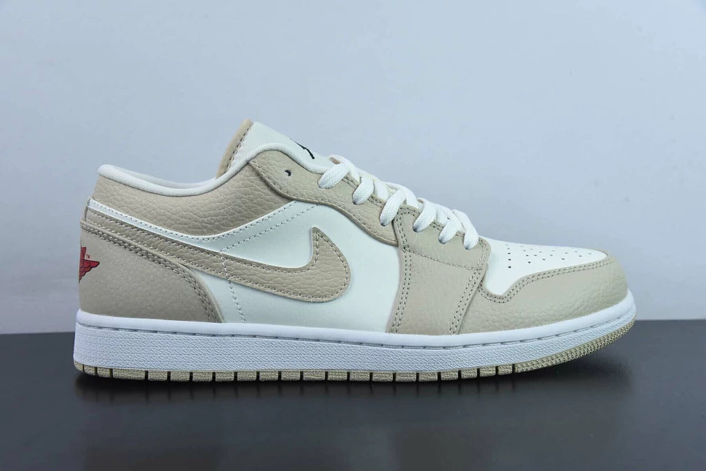Nike Air Jordan 1 Low SE Sail Rattan University Red