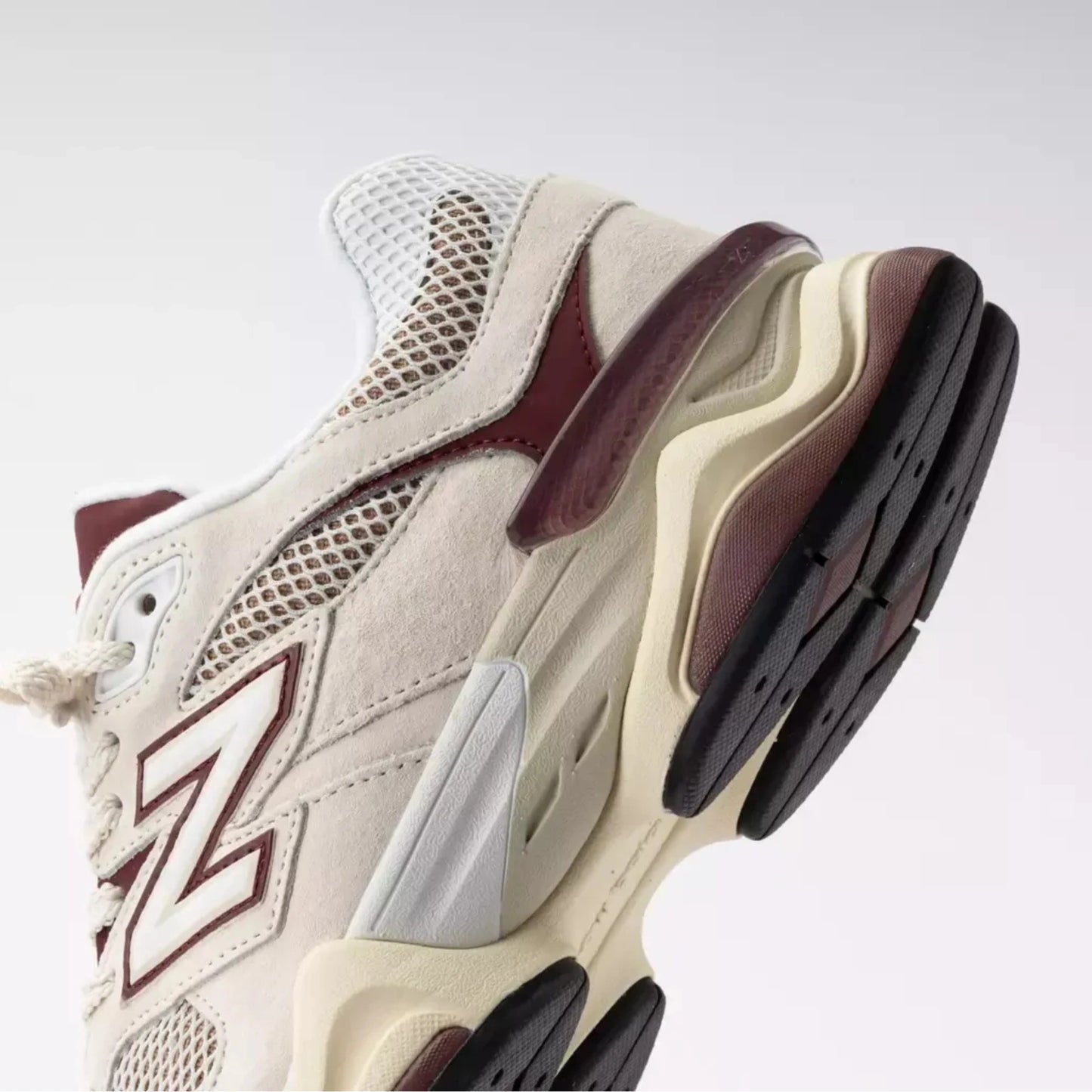 New Balance 9060 Beige Burgundy