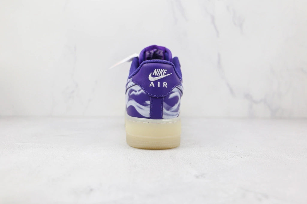 Nike Air Force 1 “Skeleton Purple”