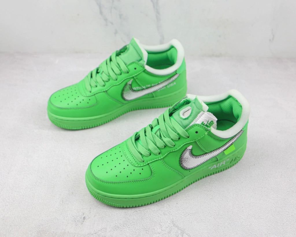 Off-White x Nike Air Force 1 Low Light Green Spark
