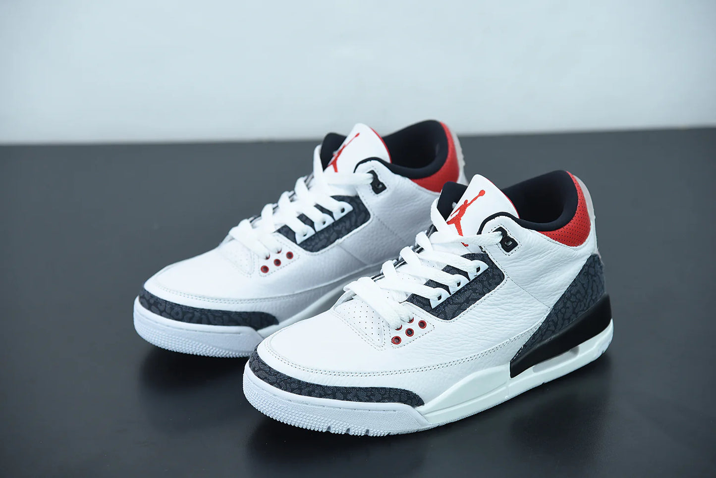 Nike Air Jordan 3 Fire Red Denim