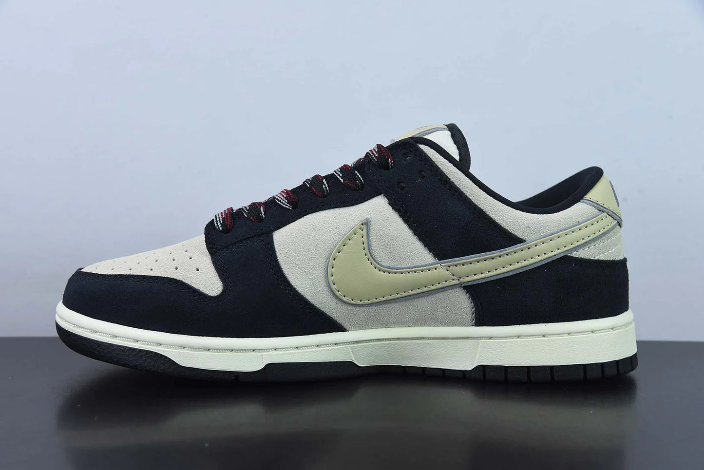 Nike Dunk Low PX “Black Suede Team Gold”