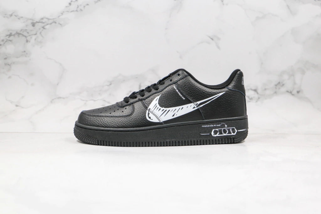Nike Air Force 1 Low Sketch “Black”