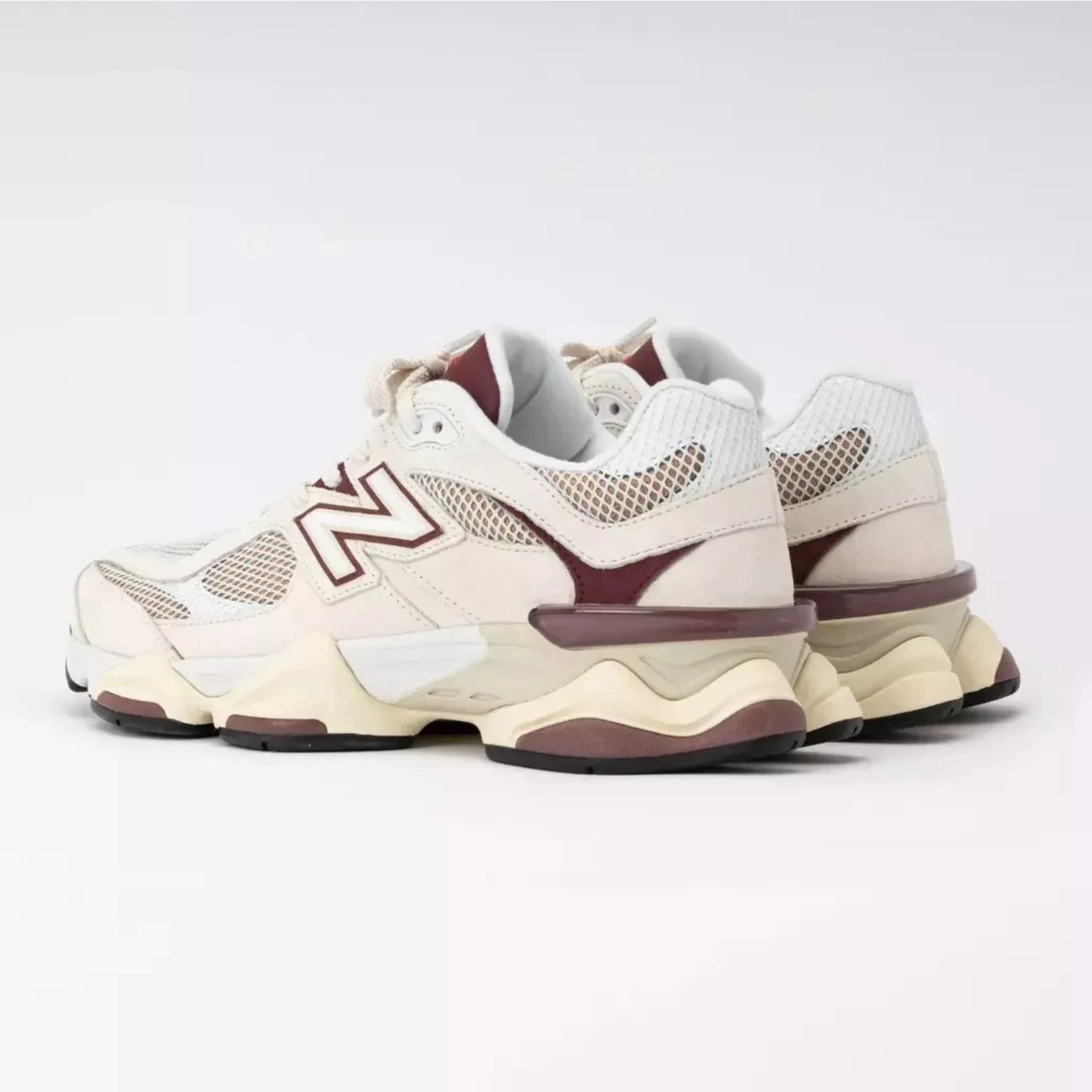 New Balance 9060 Beige Burgundy