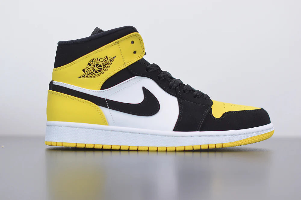 Nike Air Jordan 1 Mid “Yellow Toe Black”