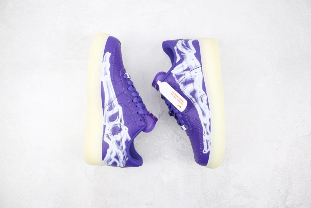 Nike Air Force 1 “Skeleton Purple”