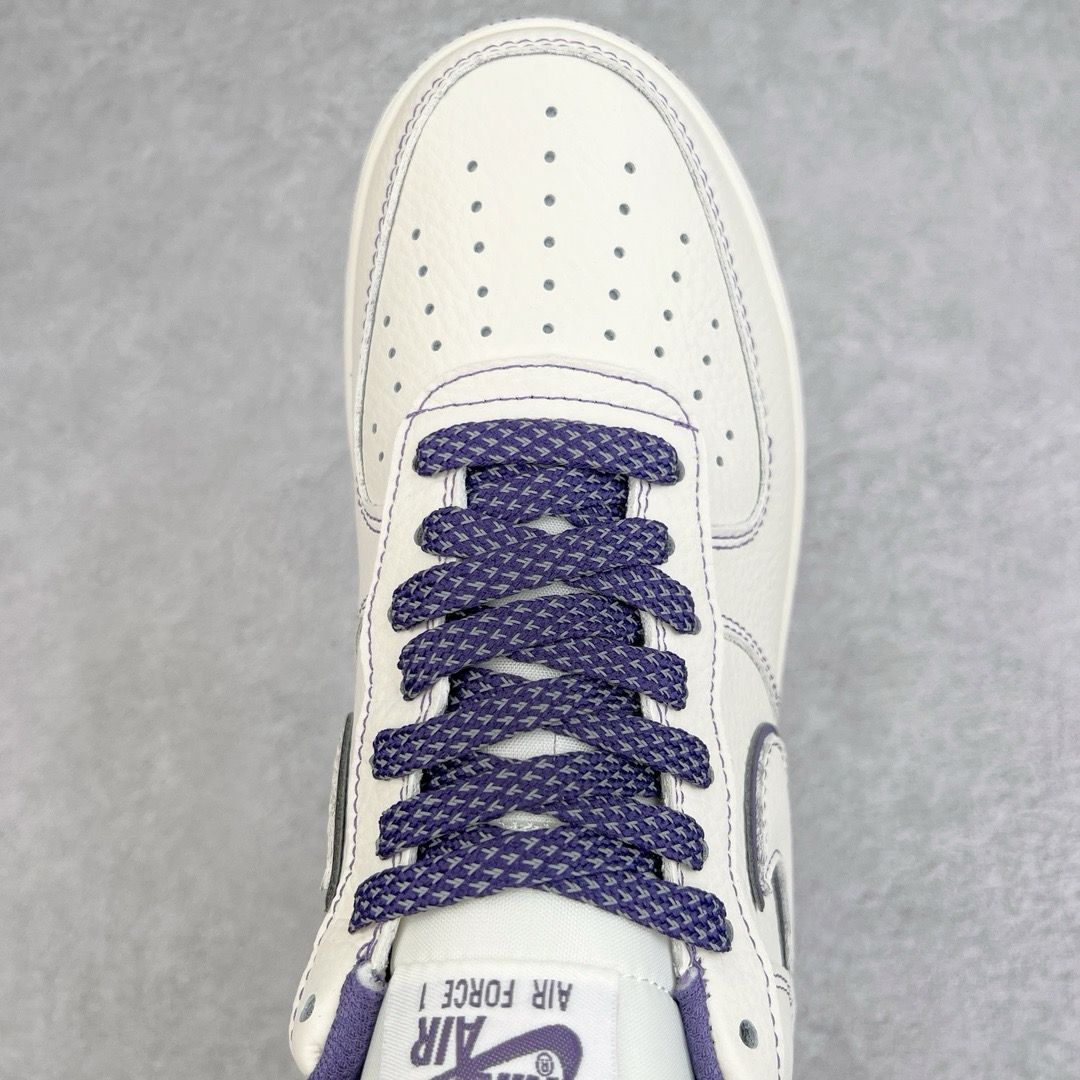 Stussy x Nike Air force 1’07 Low Off White Purple
