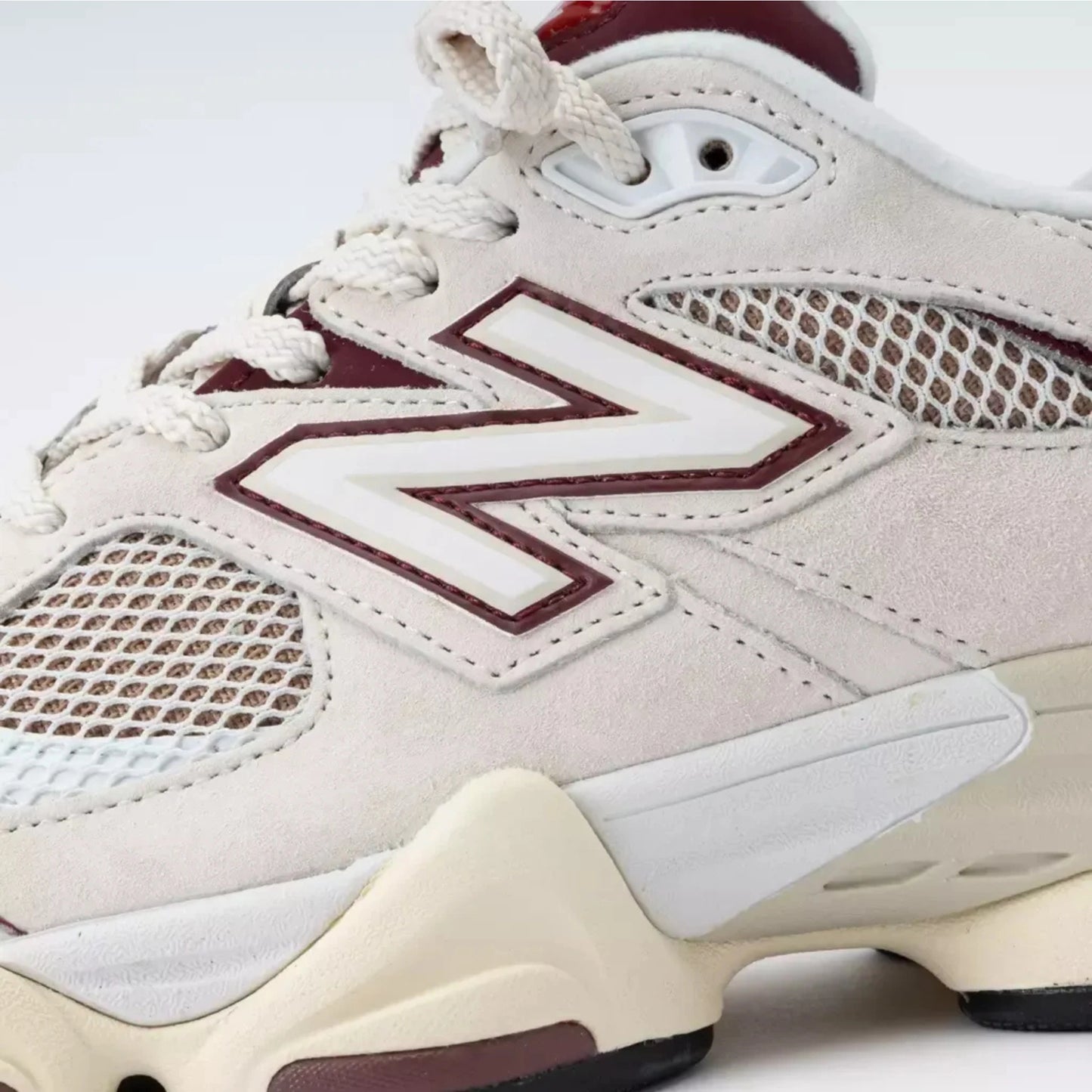 New Balance 9060 Beige Burgundy