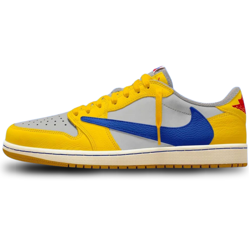 Nike Air Jordan 1 Low Travis Scott Canary – Hype Snkrs Nike Air Jordan 1 Low Travis Scott Canary – Hype Snkrs