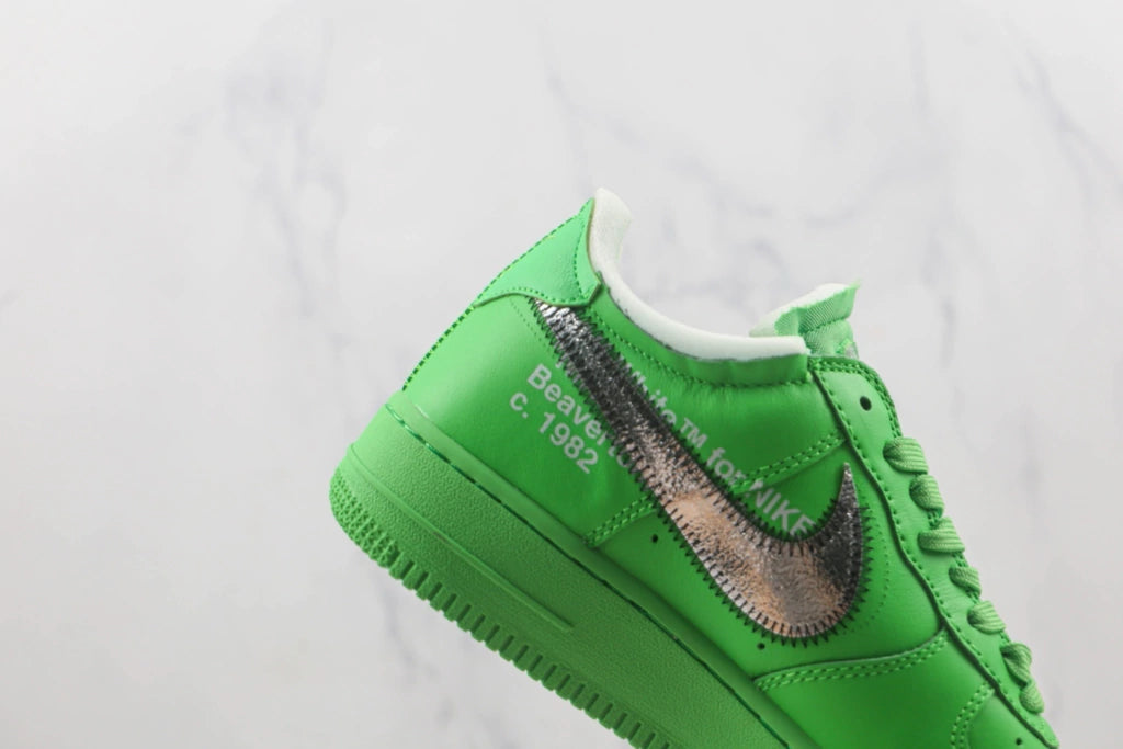 Off-White x Nike Air Force 1 Low Light Green Spark