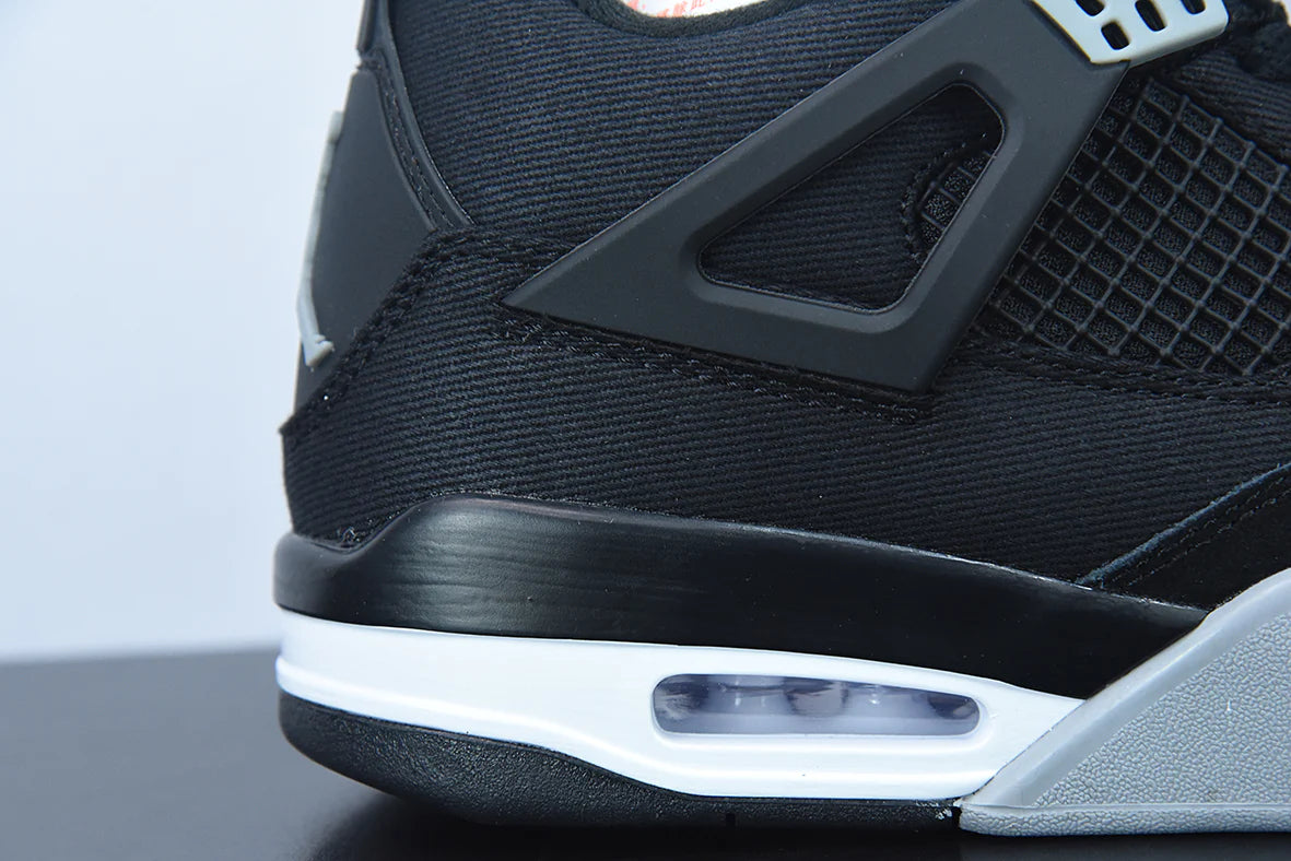 Air Jordan 4 Retro “Black Canvas”