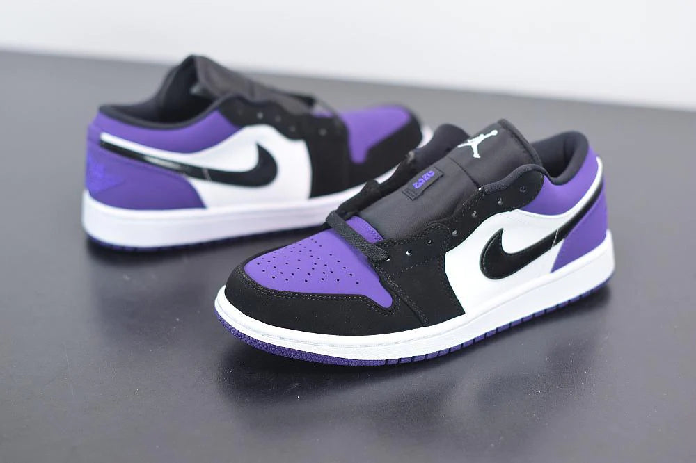 Nike Air Jordan 1 Low Court Purple White