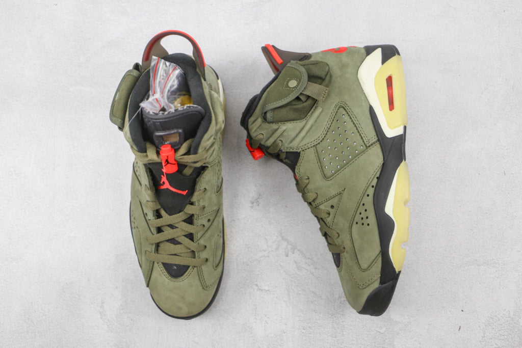 Nike Air Jordan 6 Travis Scott Medium Olive
