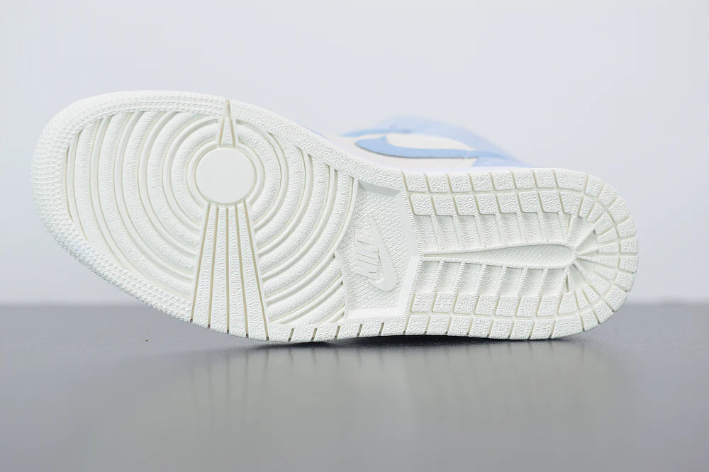Nike Air Jordan 1 Mid White Celestine Blue