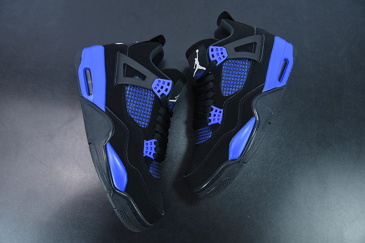 Nike Air Jordan 4 Retro “Black/ Military Blue”