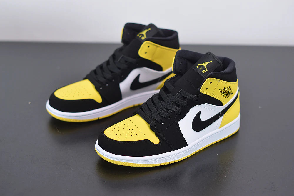 Nike Air Jordan 1 Mid “Yellow Toe Black”