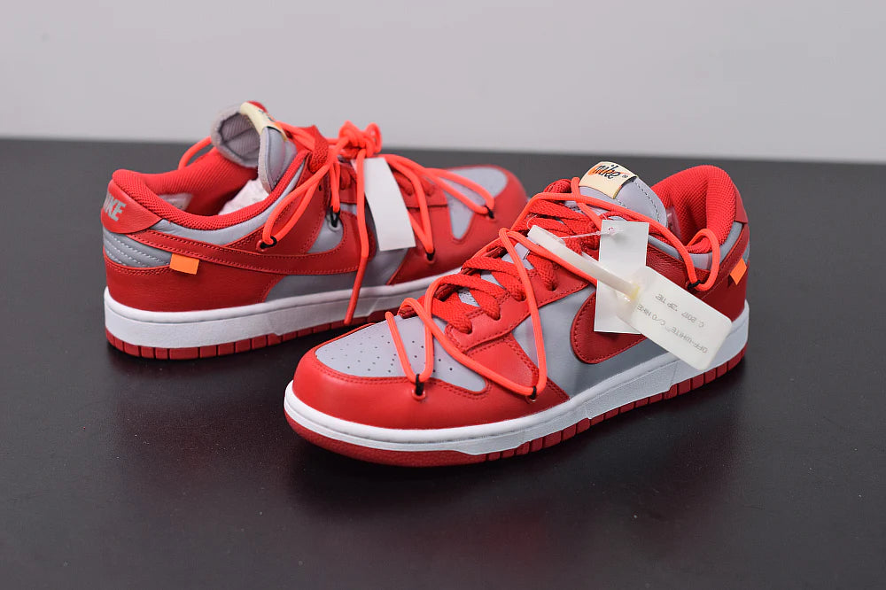 Nike Dunk Low Off-White “University Red”