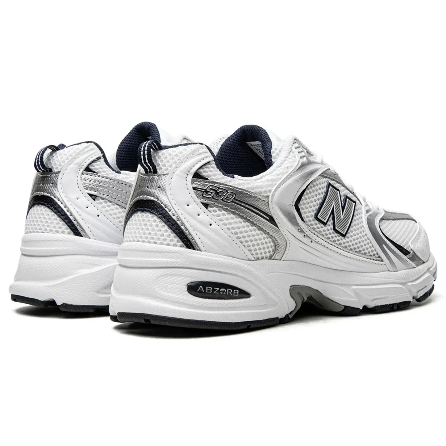New Balance 530 White Silver Navy (Pronta entrega)