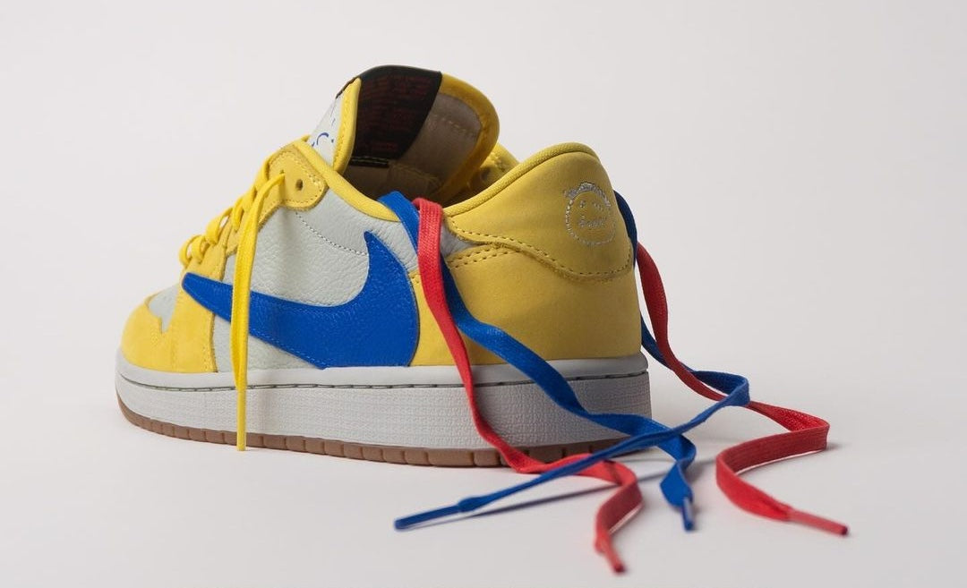 Nike Air Jordan 1 Low Travis Scott Canary