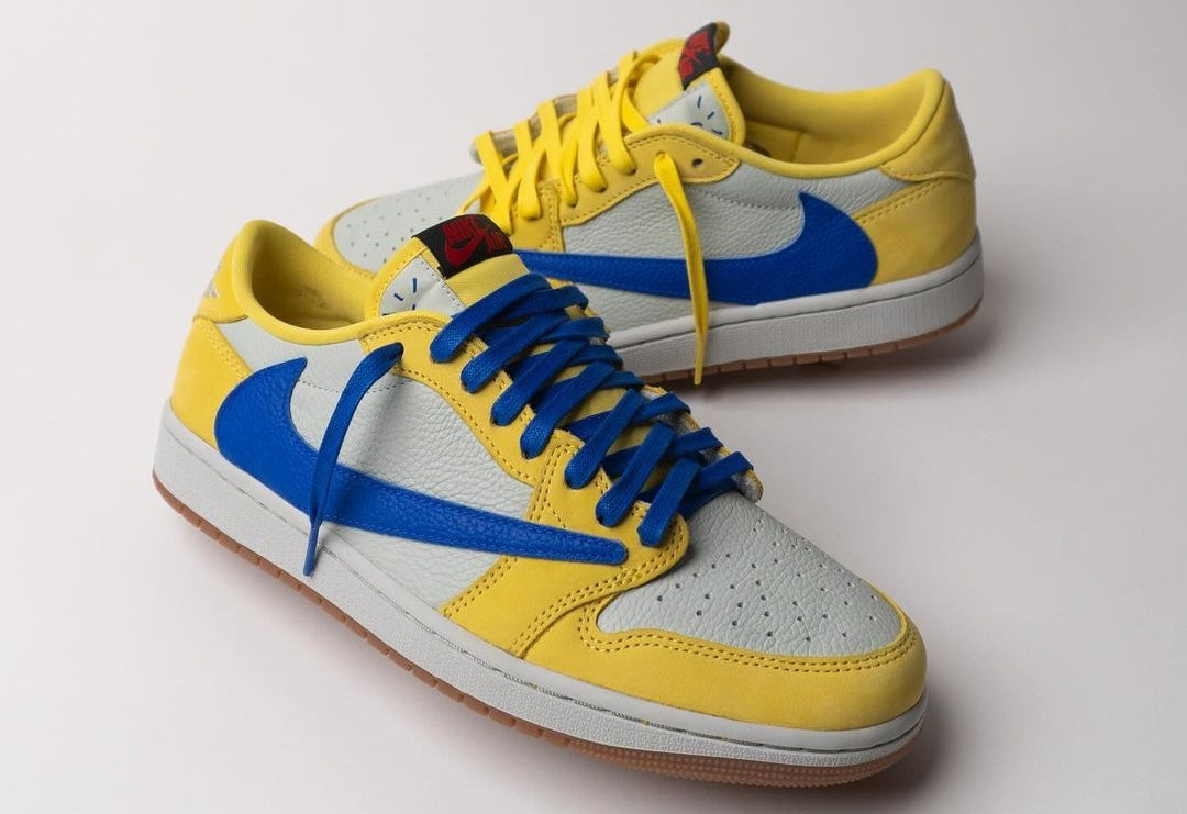 Nike Air Jordan 1 Low Travis Scott Canary
