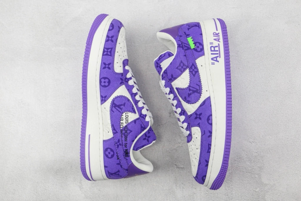 Louis Vuitton Nike Air Force 1 Low By Virgil Abloh – White Royal