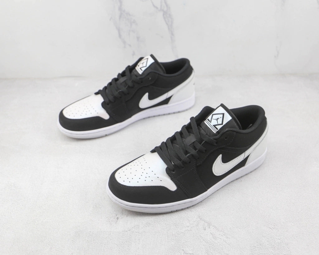 Nike Air Jordan 1 Low Black/ White Diamond