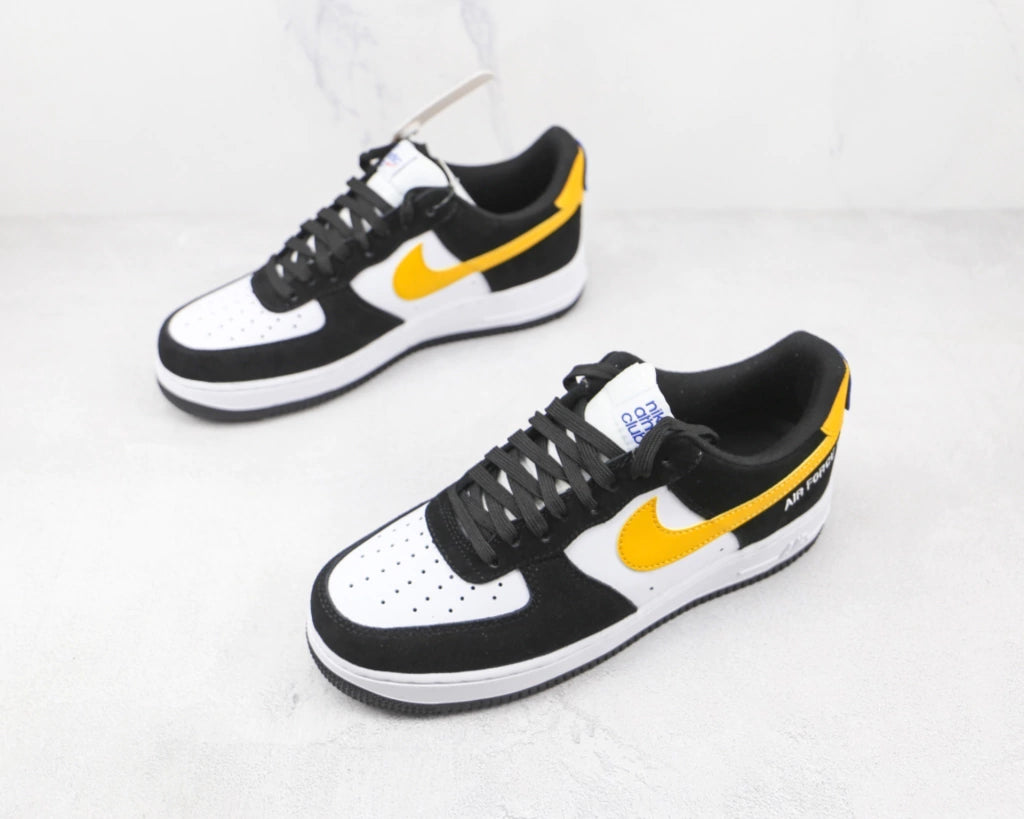 Nike Air Force 1 ’07 LV8 Black Dark Sulfur