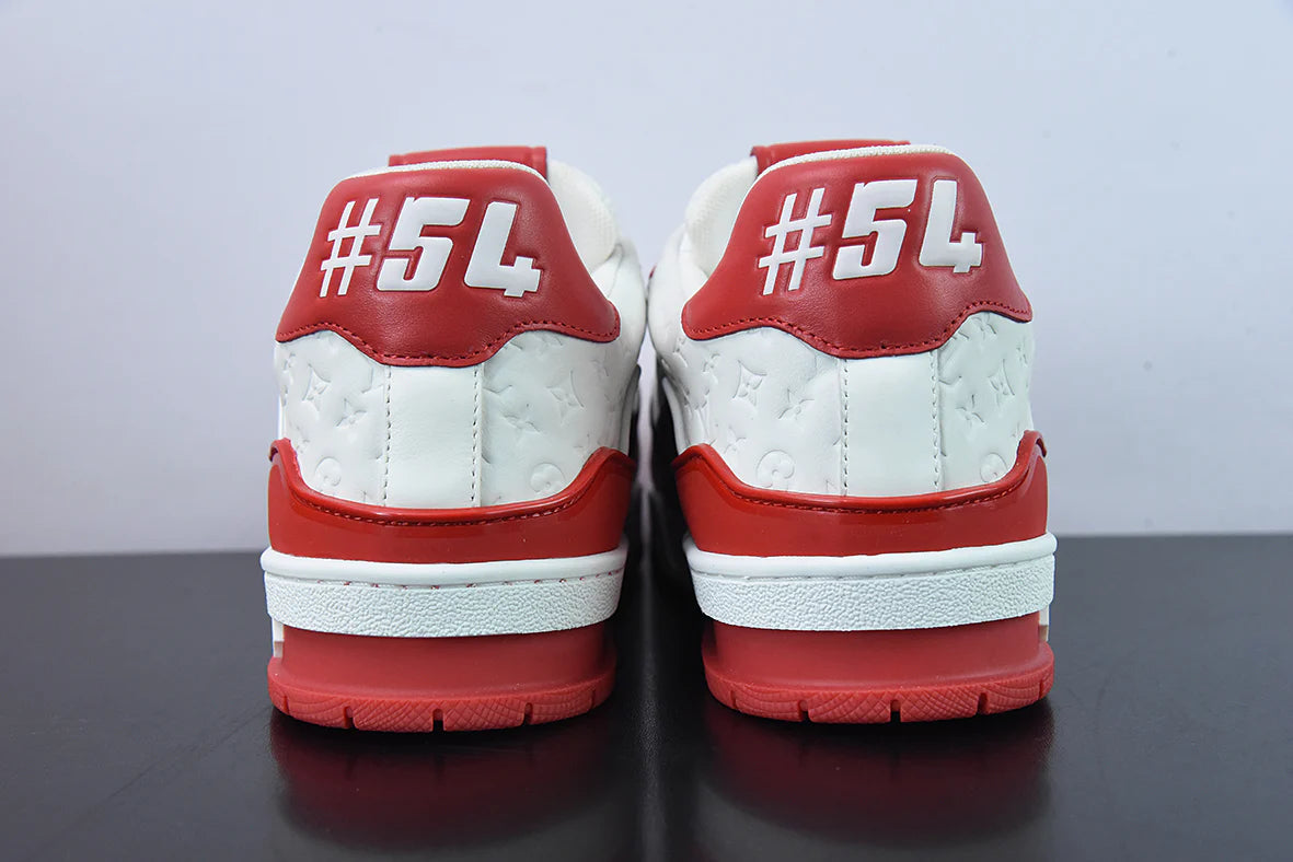 Louis Vuitton Trainer Red White