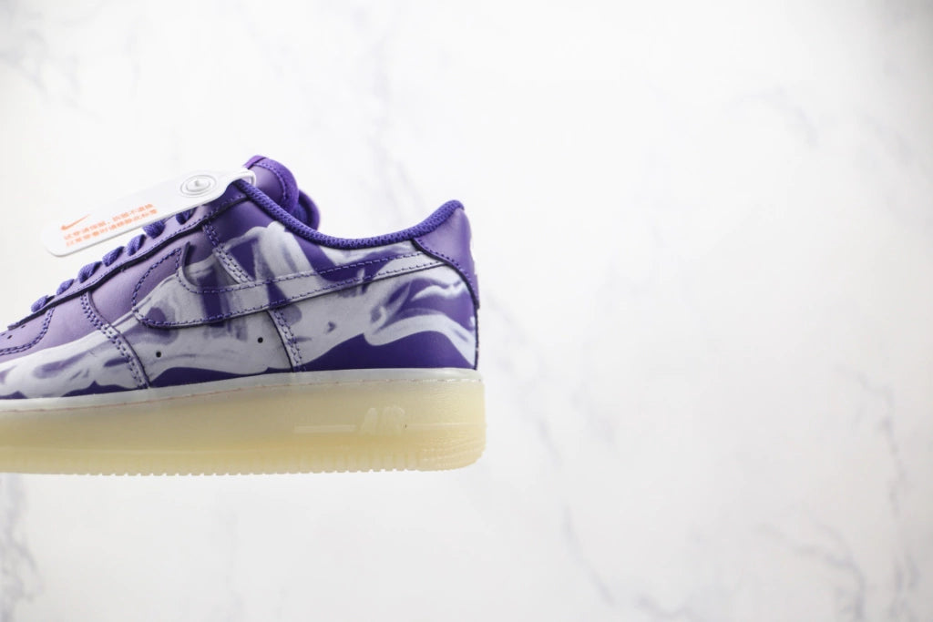 Nike Air Force 1 “Skeleton Purple”