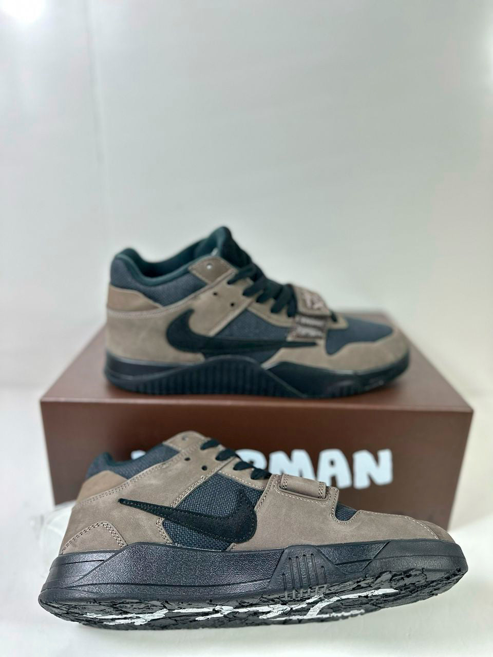 Travis Scott X Air Jordan Jumpman Jack Dark Mocha