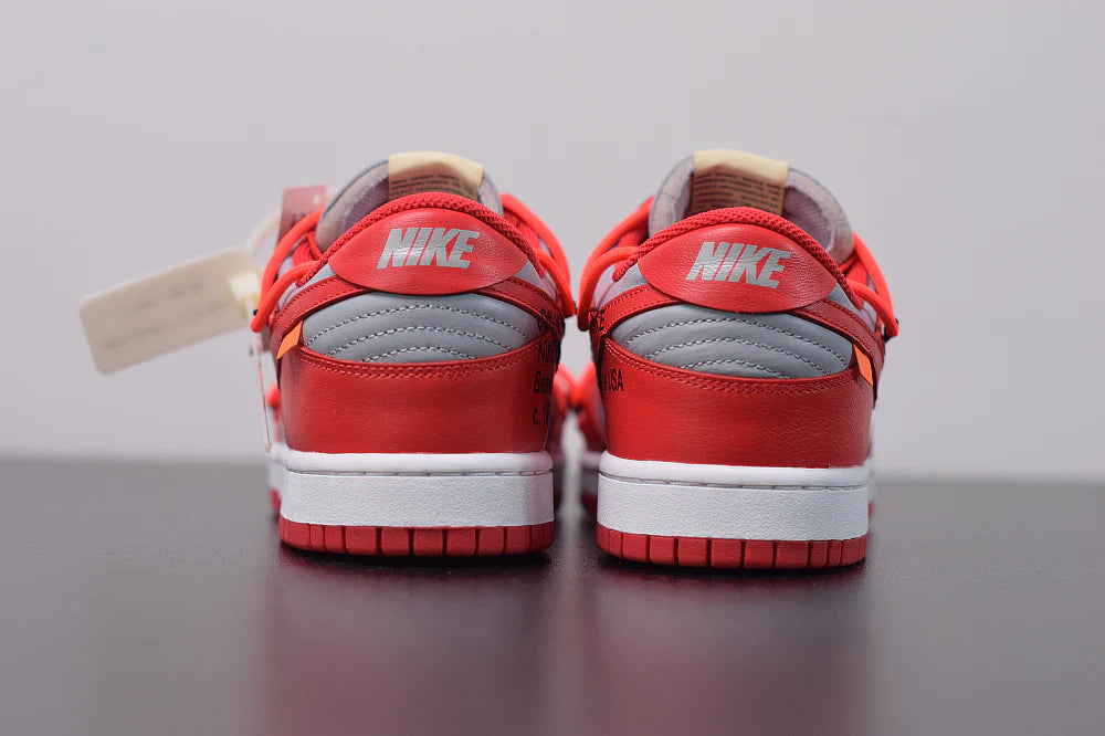 Nike Dunk Low Off-White “University Red”