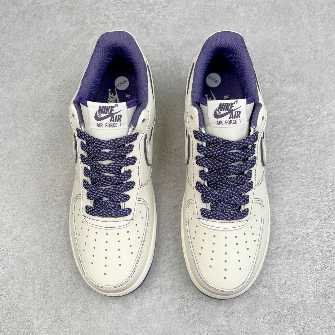 Stussy x Nike Air force 1’07 Low Off White Purple