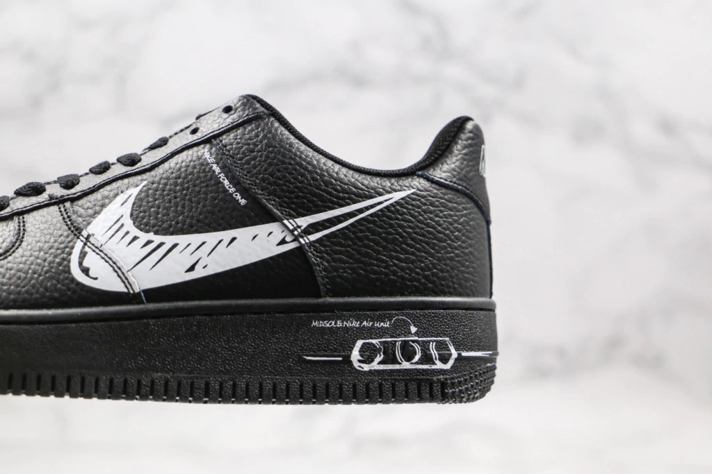 Nike Air Force 1 Low Sketch “Black”