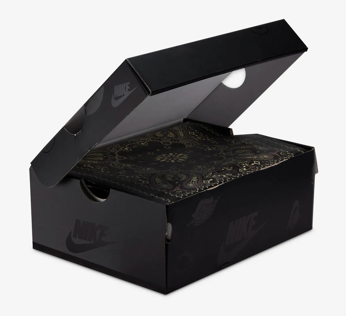 Air Jordan 1 Low "Black Phantom" X Travis Scott