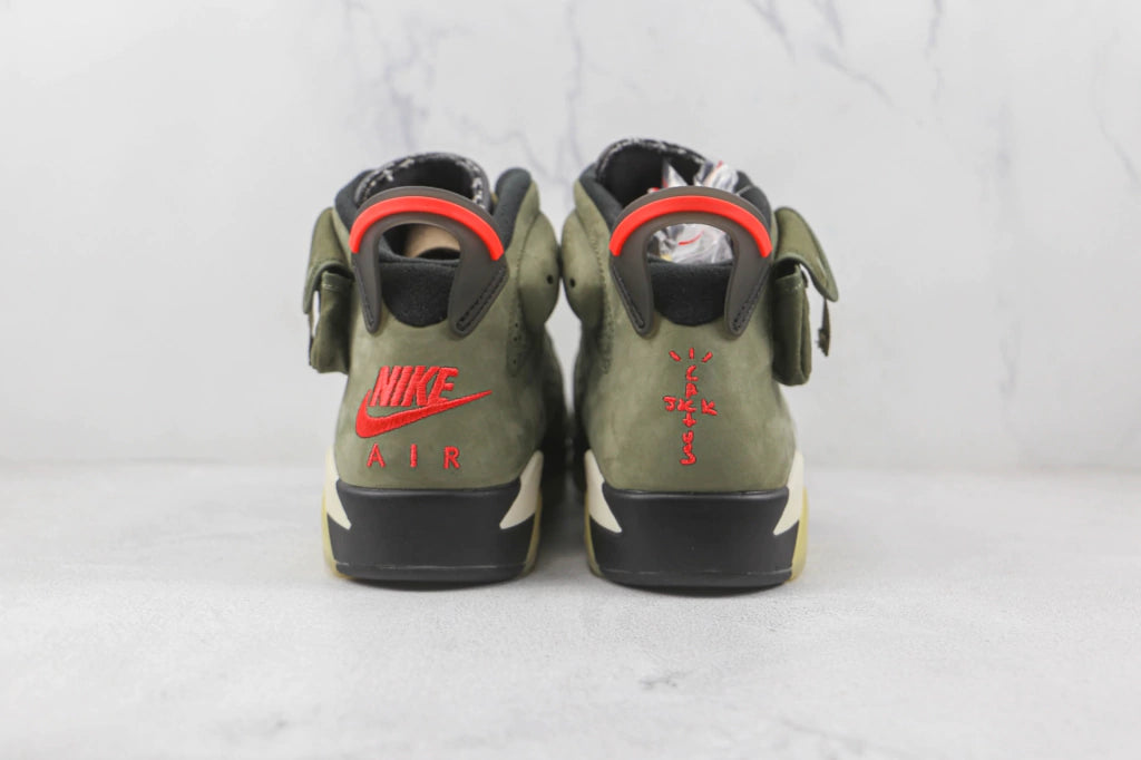 Nike Air Jordan 6 Travis Scott Medium Olive