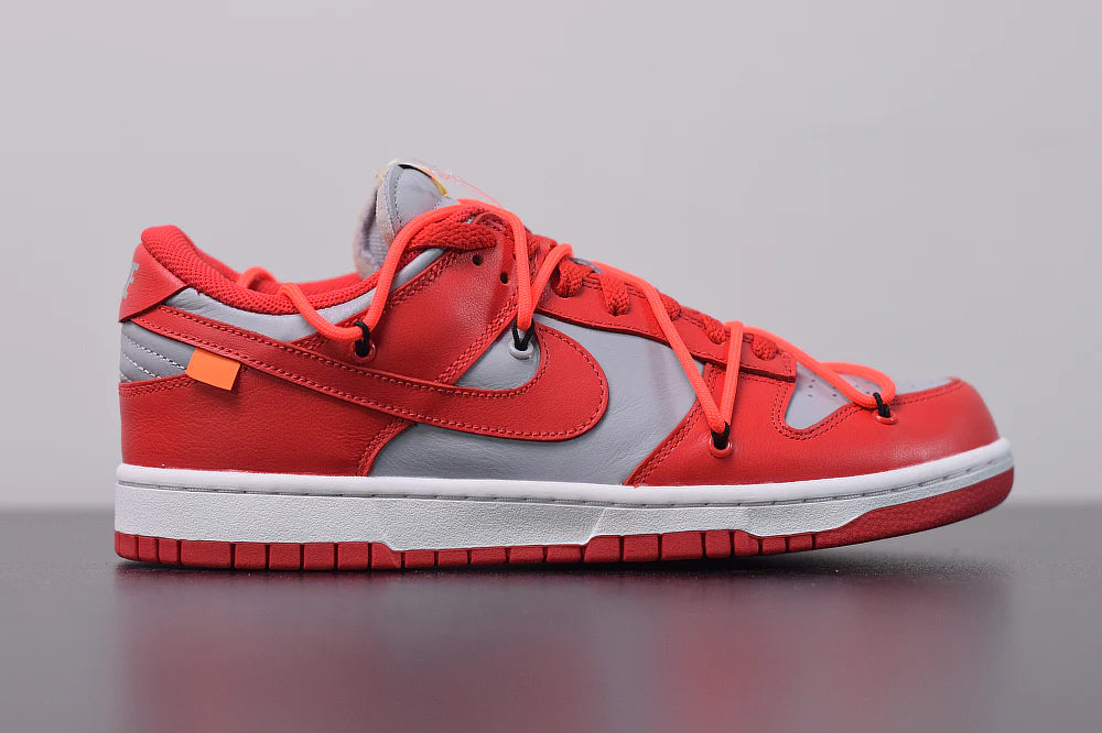 Nike Dunk Low Off-White “University Red”