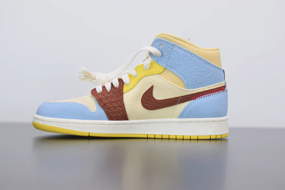 Nike Air Jordan 1 Mid SE Fearless “Blue The Great”