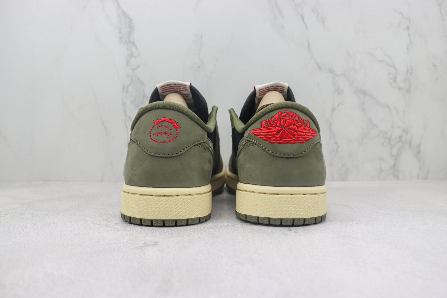 Nike Air Jordan 1 Low Travis Scott Black Olive