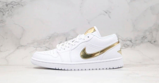 Nike Air Jordan 1 Low Metallic Gold