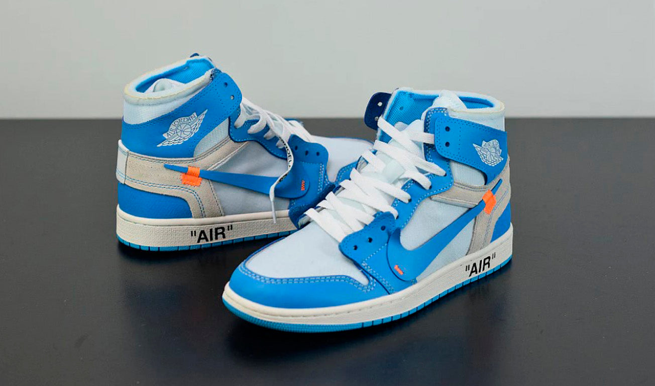 Nike Air Jordan 1 Retro High Off-White University Blue