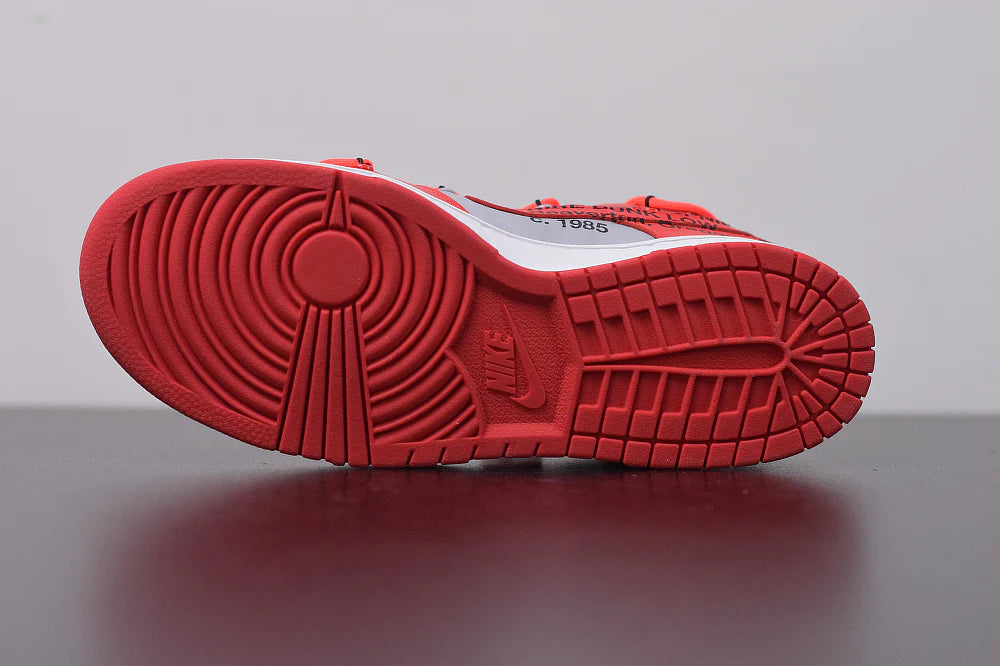 Nike Dunk Low Off-White “University Red”