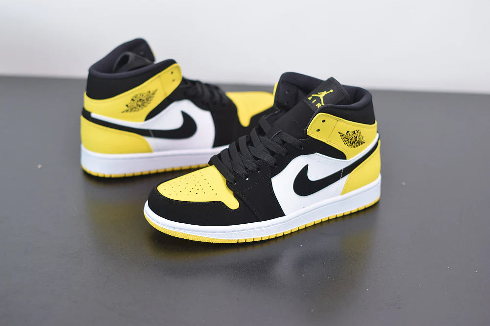 Nike Air Jordan 1 Mid “Yellow Toe Black”