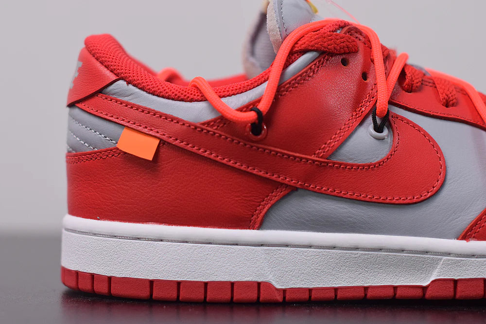 Nike Dunk Low Off-White “University Red”