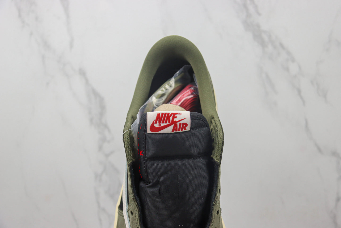 Nike Air Jordan 1 Low Travis Scott Black Olive