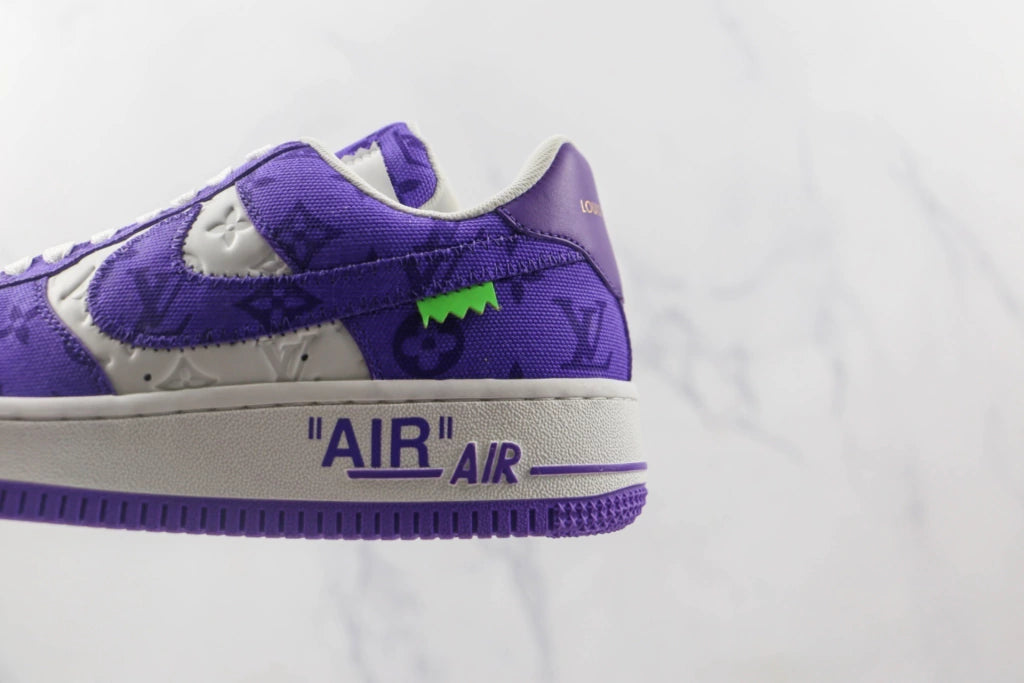 Louis Vuitton Nike Air Force 1 Low By Virgil Abloh – White Royal