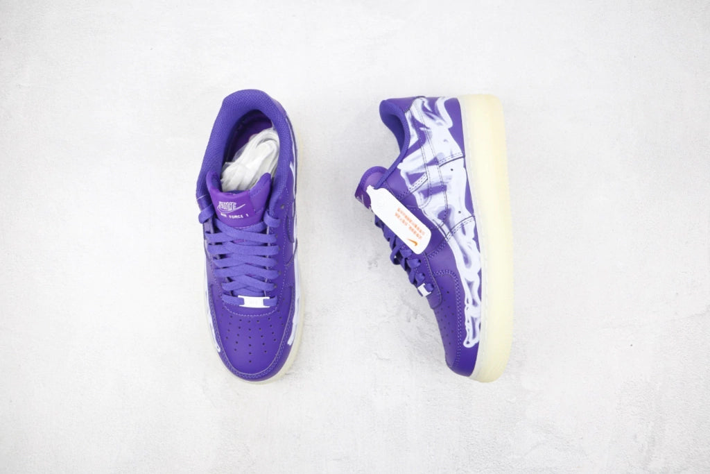 Nike Air Force 1 “Skeleton Purple”