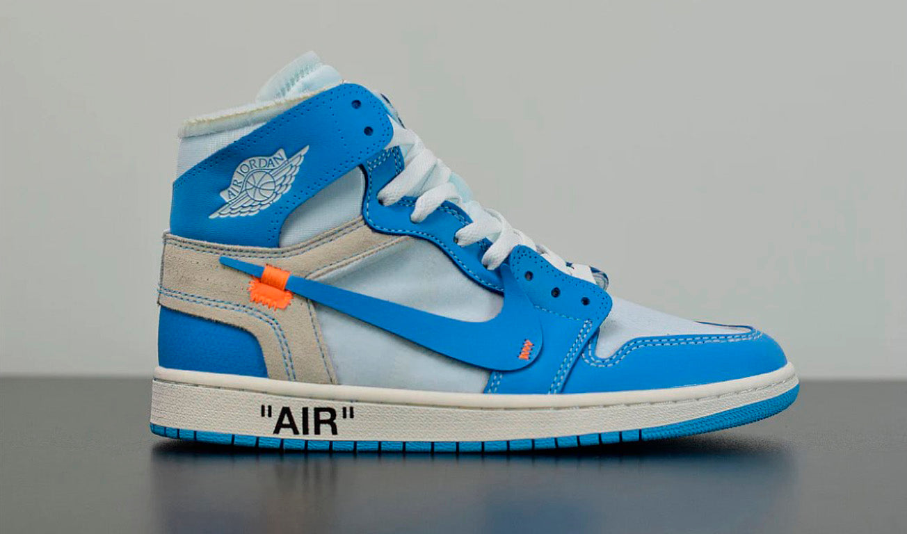 Nike Air Jordan 1 Retro High Off-White University Blue