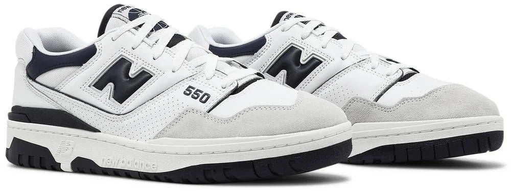 New Balance 550 White Navy
