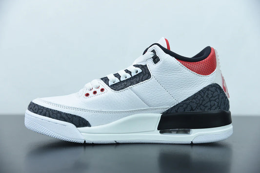 Nike Air Jordan 3 Fire Red Denim